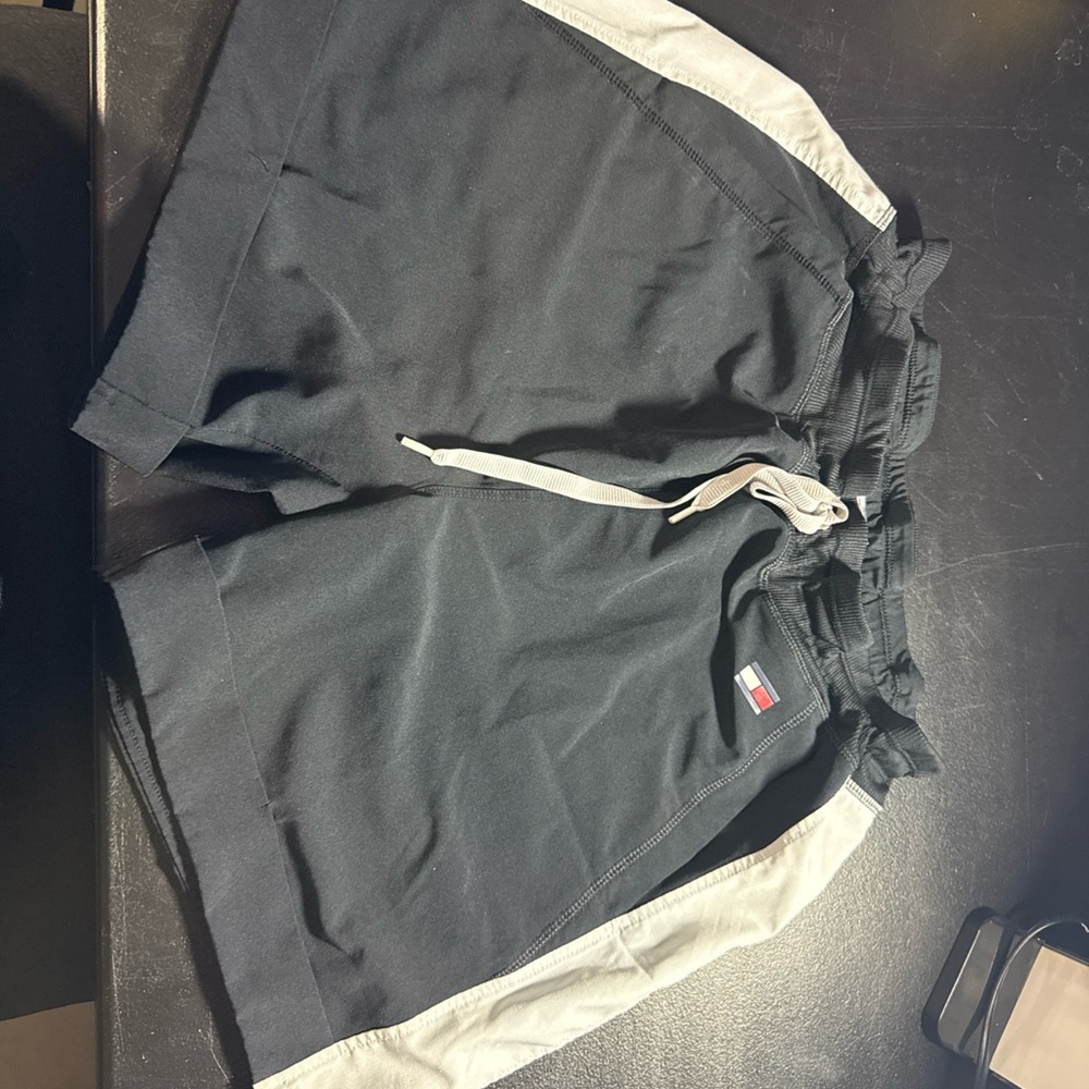 Tommy Hilfiger Sport  Activewear Shorts Medium Black - Picture 3 of 6
